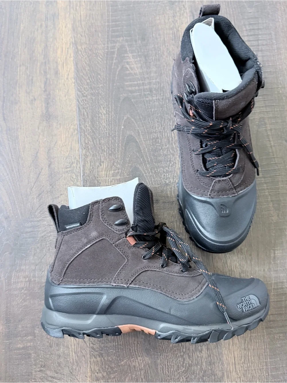 NIB The North Face Men’s Snowfuse Boot | Coffee Brown | Size: 9.5
